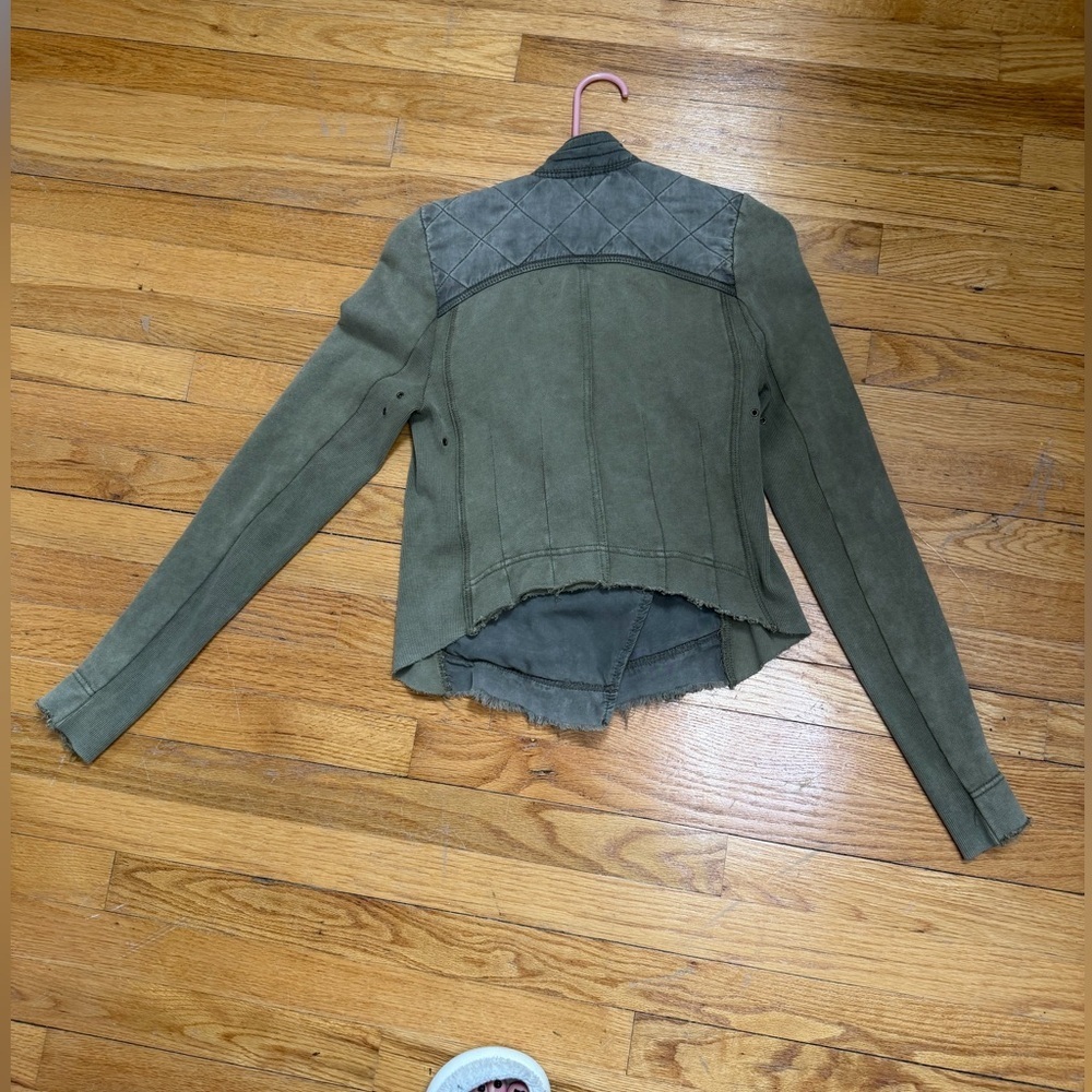 Free People Shrunken Moto Jacket #0008 - Picture 10 of 10